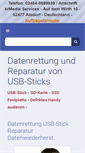 Mobile Screenshot of datenrettung-48.de